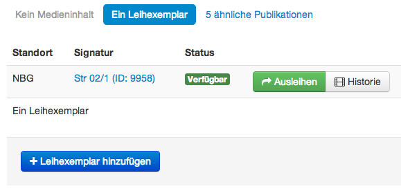 Bücher ausleihen und verleihen